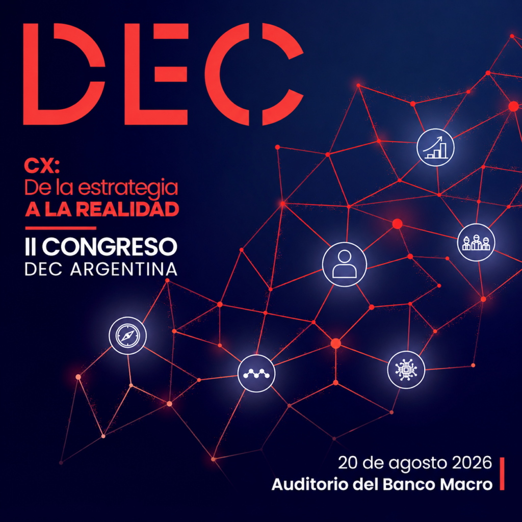 El II Congreso DEC Argentina reunirá a líderes, especialistas y profesionales de distintas industrias para compartir experiencias, tendencias y casos reales que están transformando la relación entre las organizaciones y sus clientes.